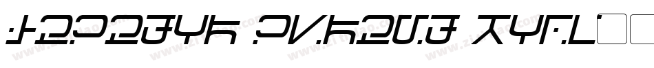 Visitor Script Bold字体转换